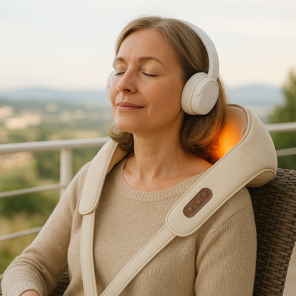 EaseTherapy™ Masajeador Portátil para tu Bienestar Diario